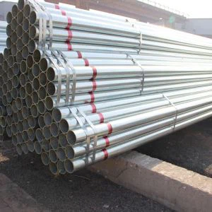 BS1387 ASTM A53 cho tranpe galvanize Hdg Steel tiyo Tib