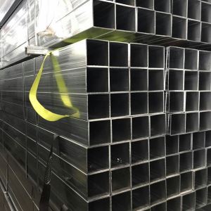 Pre Galvanized Ms Estrikti Rektangilè Steel Tib