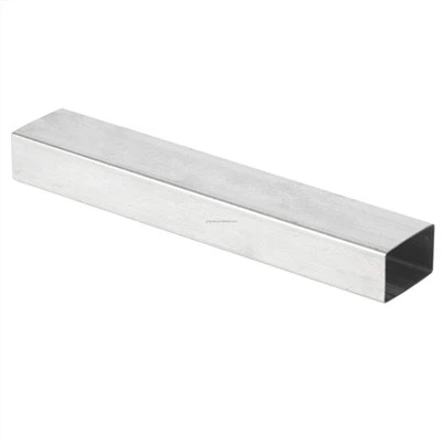 Orè 40 80 Tiyo rektangilè wonn galvanize